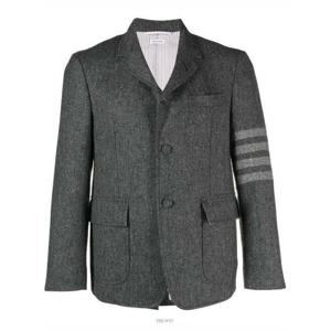 라프리마 톰브라운 도니골 트위드 4바 스트레이트 핏 스포츠 코트 MJU560A 05385 025