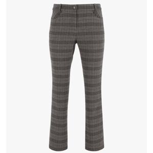 [엘르골프]24년 여성 가을 빅체크 부츠컷 바지[6K61608]