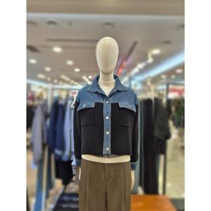 부루앤쥬디 세이브존03 부루앤쥬디 데님 패치 스냅 가디건 AGBBRKCD103BA