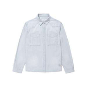 [커버낫]커버낫자켓 JQS CO2401SH71-LB 우먼 포켓 데님 셔츠 Lig