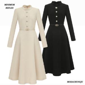 [미니멈]MD 버튼 플레어 원피스 MD MYDAWO0270_CJ