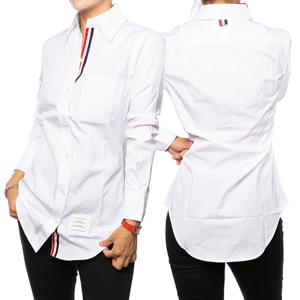 톰브라운 여성 삼선 포플린 셔츠 FLL005E 03113 100