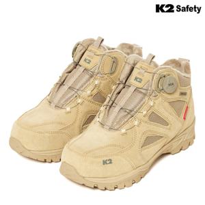 K2세이프티 K2-67BE 방한 안전화 다이얼 퍼안감 보온 현장 작업화