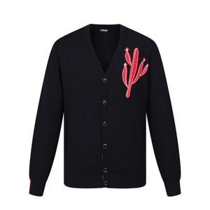 [핑]남성 선인장 레이온 혼방니트가디건111E3SD181_NA