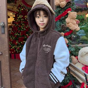 [오션스카이] 남아 보아 배색 후드집업-EFJB4323D08