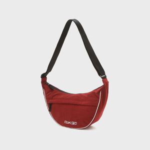 [리복]리복 하프문 나일론 크로스백 - 다크 레드 REBA-5FY10-R3