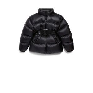 발렌시아가 숏패딩 850864 TTO411000 Black