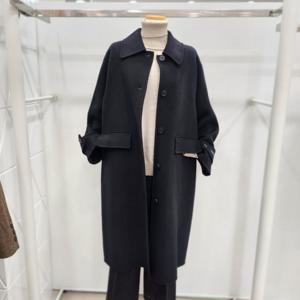 [무자크]단추 포인트 캐시미어혼방롱코트MP8WLC08