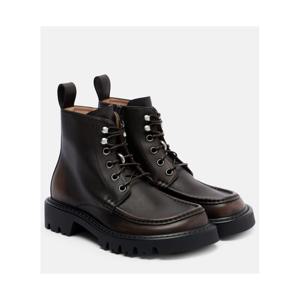 로에베 Sierra 레더 컴뱃 부츠 P01118194