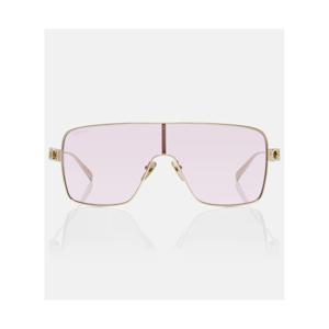 구찌 크리스털 임벨리시드 쉴드 선글라스 P01100291