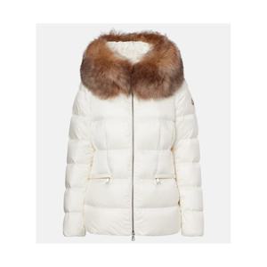 몽클레어 Boed 시어링 트리밍 다운 재킷 P01068114