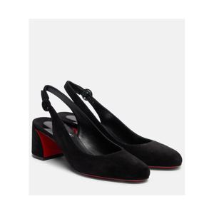 크리스찬루부탱 So Jane 55 스웨이드 슬링백 펌프스 P01119929