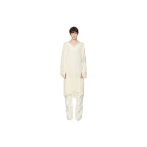 릭오웬스 재킷 오프 화이트 콘코르디안 LS 카프탄 니 재킷 252232M176016