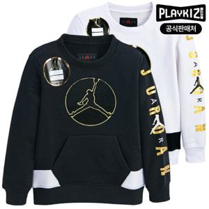 [플레이키즈프로]조던 키즈 블랙 맨투맨 N214SW121P