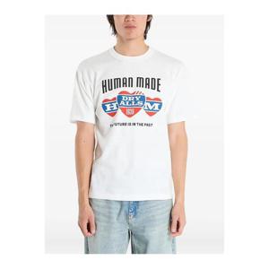 26 SS 휴먼메이드 로고 프린트 티셔츠 HM30TE003WH TP444419867