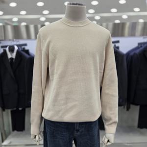 [앤드지]셔닐사 라운드 골조직 풀오버 니트 JBSF4ER1103 IV