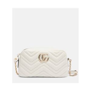 구찌 GG Marmont 스몰 레더 크로스 백 P01117991