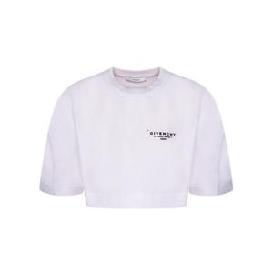 지방시 반팔 티셔츠 BW70FKP 75N 100 White