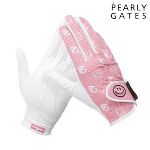 파리게이츠 (521E3GV001) 여성 스마일 패턴 양손 장갑