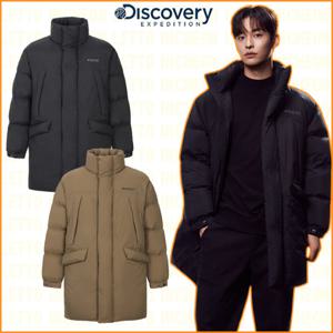 디스커버리 25FW 겨울신상 남성 하이넥 사파리 다운 롱패딩 DMDJ5O056-ICDJ