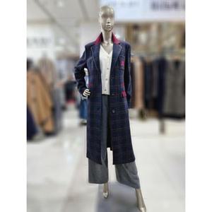 제시뉴욕 세이브존04 배색 롱 코트 IEAHL0830HL