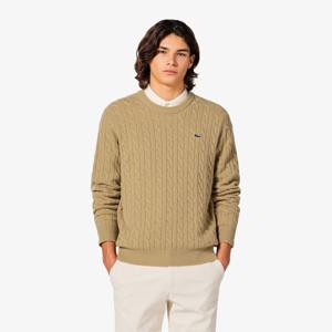 [라코스테공식] 남성 케이블 크루넥 풀오버 AH816E-55N TUY