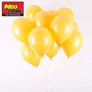 네오텍스 25cm 파스텔 레몬 라운드 풍선 100개입 라운드선 파스텔풍선 네오텍스풍선 파티풍선 풍선장식 장식용풍선 25cm풍선 풍선100개입
