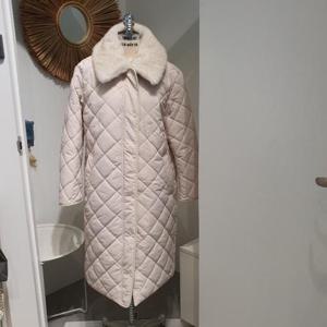 르피타 HC06 퍼카라 퀼팅 롱패딩(아이보리) L254UJPB62