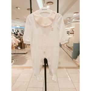 [압소바] (IV)(출산선물) 베어디 모달 우주복(턱받이) (A1110605)