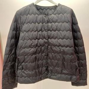 Destijl HC06 프리미엄 덕 물결 초경량 덕 패딩 점퍼형 라운드쟈켓 D2543jk02B