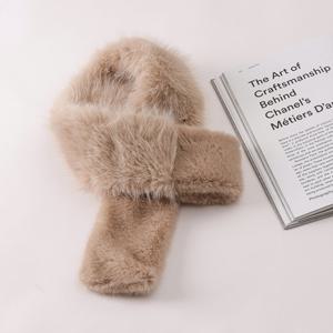 [한정수량] [모리스커밍홈] 소프트 퍼 고리 머플러_M2412AC060D