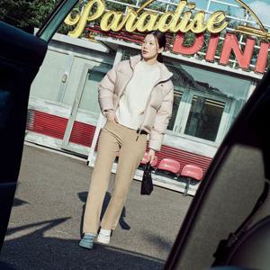 [라코스테공식] 여성 스트레이트 팬츠 HF005E-55N 02S