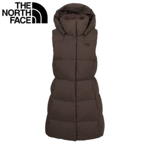 노스페이스 NV1DR90C 여성 클라우드 눕시 롱패딩 조끼 다운 베스트 (RDS)