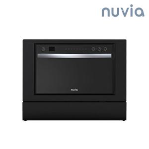 누비아 6인용 무설치 무타공 식기세척기 NDW-NI6B / 가정용 프리스탠딩 텀블러 컵 식세기 건조 살균