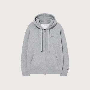 커버낫후드집업 CQK CO2503HZ04-MG 스몰 로고 기모 후드집업 Melange Gray