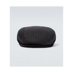 돌체앤가바나 스트라이프 울 뉴스보이 캡 P01129745