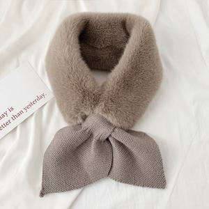 [한정수량] [올리비에스클로젯] 페이크 퍼 고리 머플러_O2311AC013D