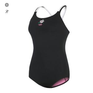 나이키스윔 여성 블룸 위시 패스트백 자수 앤 로우컷 NESSG026-001 블랙 - 여성 수영복