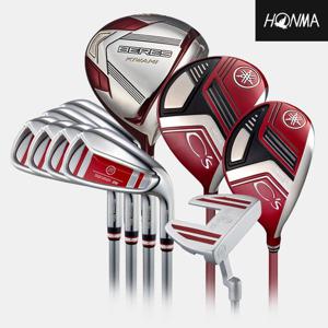 혼마 2스타 베레스 키와미5&야마하 CS 마루망 2W 카본 조합 풀세트[여성용][레드][10pc/6i/7번~SW][클럽만]