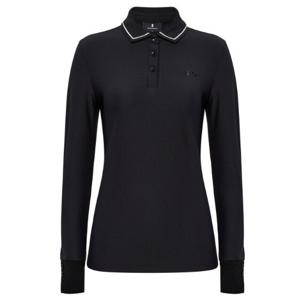 [와이드앵글] 여성 소매단추포인트 페미닌티셔츠(WWU25252Z1)