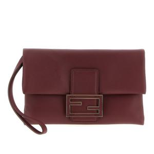 펜디 맘마 바게트 로고 마그네틱 클로저 파우치 8M0538ABVE F0Y