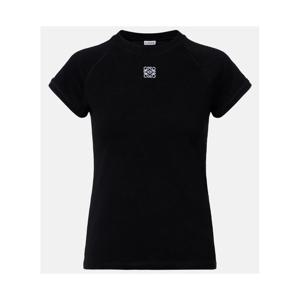 로에베 Anagram 코튼 블렌드 티셔츠 P01143304