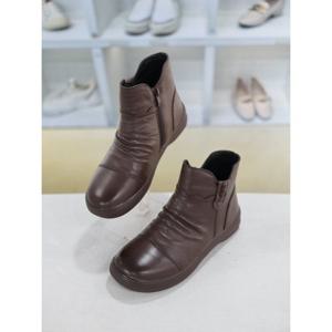 [블리아르]모던 소가죽 기모안감 데일리 부츠 3.5cm BLMD501025