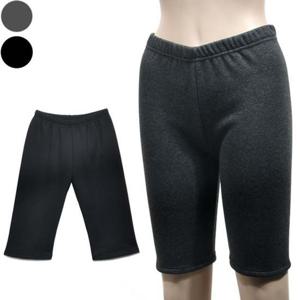 부드러운 감촉 보온성이 뛰어난 융 여성 6부 속바지