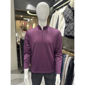 비티알 MG01 BTR 남성 가을 겨울 반집업 기모 티셔츠 BUT0448M