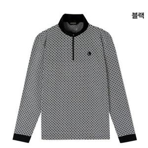 그린조이 HC12 남성 G로고 패턴 반집업 GF23KL63M블랙)