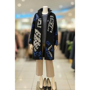 포라리 세이브존05 노아르 블루 윈터 코트 SB49011BK