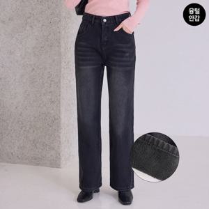 [한정수량] [모리스커밍홈] [55-77]블랙워싱 기모 데님 팬츠(융털안감)_M2512DP032D