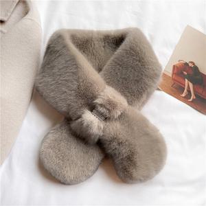 [한정수량] [올리비에스클로젯] 리본고리 에코퍼 머플러_O2512AC021D