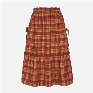 [써스데이아일랜드]밴딩 셔링 A라인 스커트 T258MSK235W